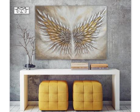 Maľba "strážne krídla", 