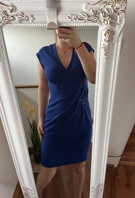 Kráľovsky modré šaty, m