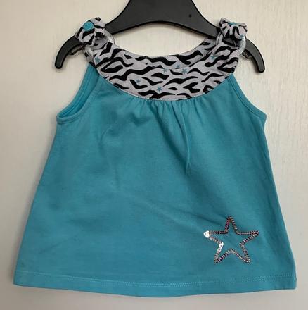 Modré tričko s hviezdou, 68