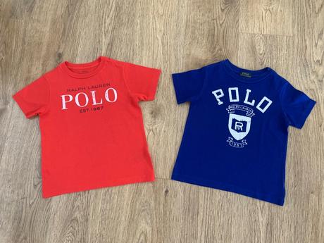 2 x tričko rl, ralph lauren,104