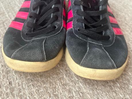 Ruzovo cierne tenisky adidas, adidas,34