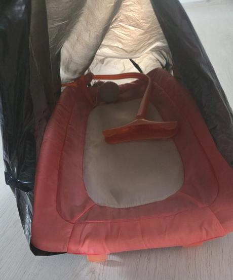 Detska cestovna postielka s prebalovacim pultikom, šírka (cm): 75,dĺžka (cm): 120