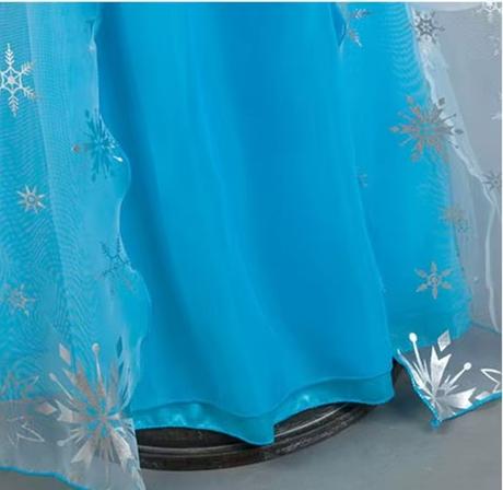 Elza frozen ľadové kráľovstvo šaty kostým nové,