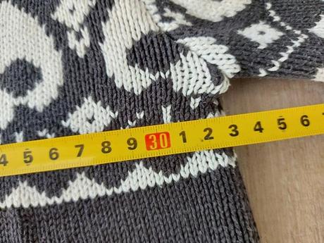 Sivý hrubší svetrík h&m, h&m,110