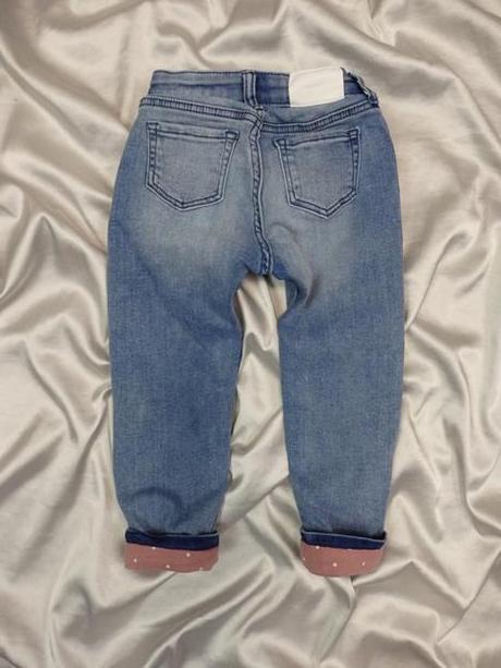 Kvalitné oteplené rifle, h&m,98