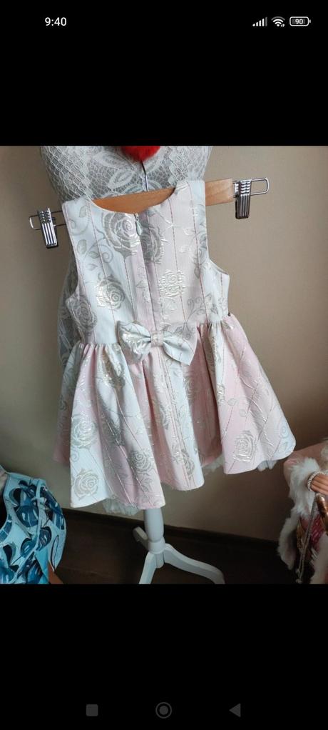 Detské slávnostné šaty, 98