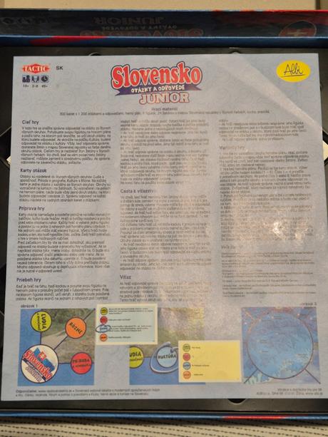 Slovensko junior otázky a odpovede, 