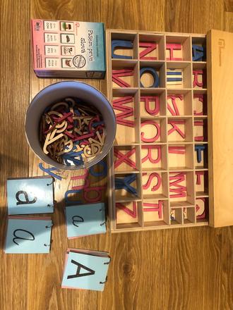 Montessori pismenka,