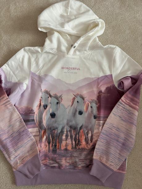 Mikina kôň, h&m,164