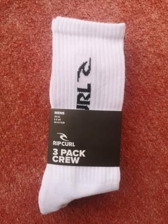 Rip curl pánske ponožky 3 páry veľkosť 39-42, rip curl,39 / 40 / 42