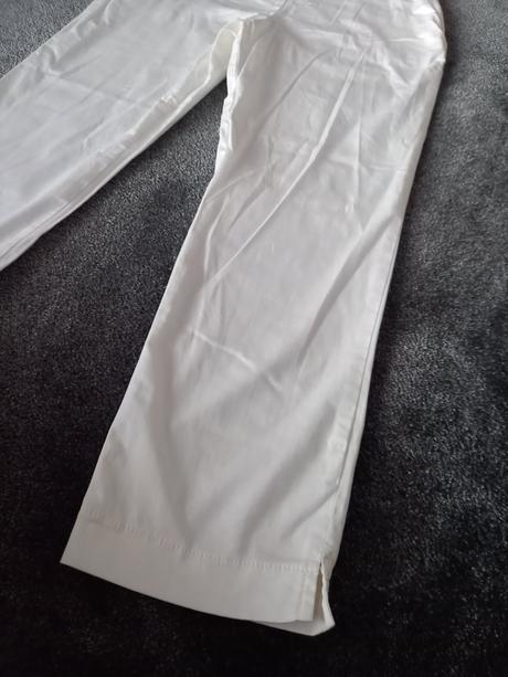 Biele bavlna orsay nohavice v.38, aj v.36, orsay,36