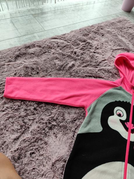 Flísová mikina sport 122/128, h&m,128