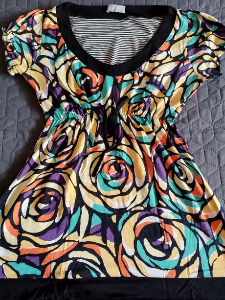 Farebná tunika, marks & spencer,38