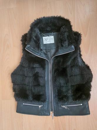 Kožušinová vestička zn. kenvelo, kenvelo,m