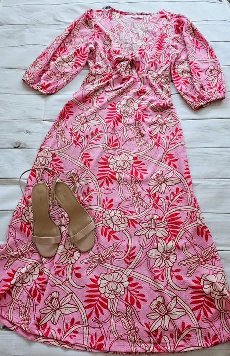 Krásne ružové šaty, sinsay,xs