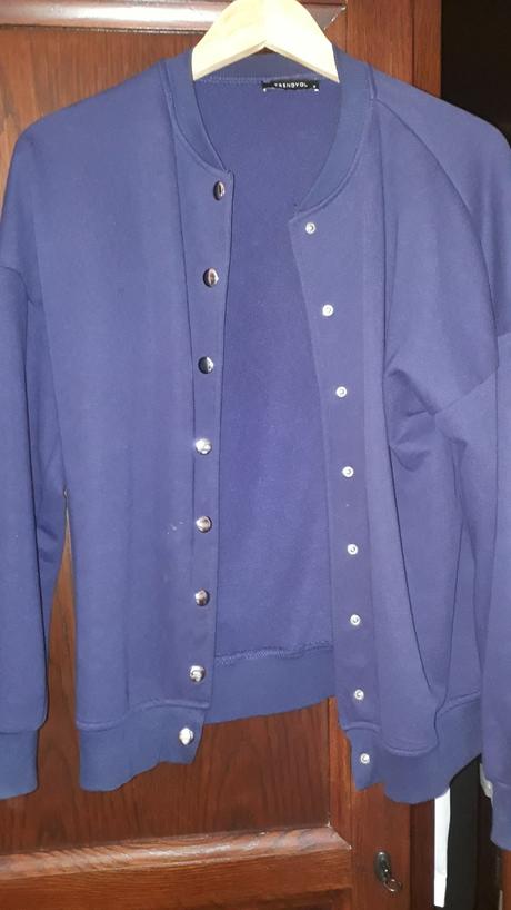 Tmavomodrá mikina - m, m