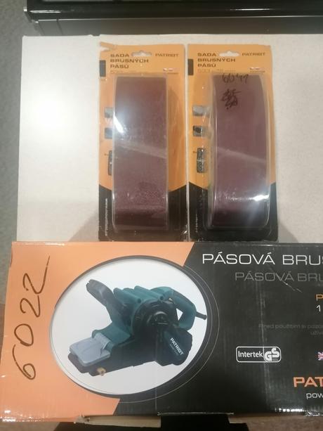 Ručná pásová brúska, 