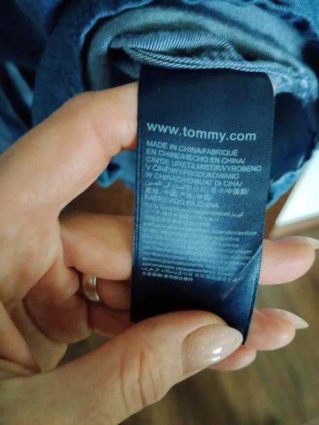 Riflové šaty tommy hilfiger, tommy hilfiger,s
