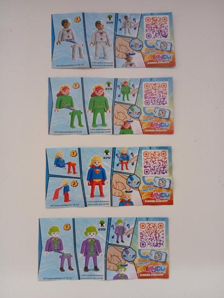 Kinder papieriky,
