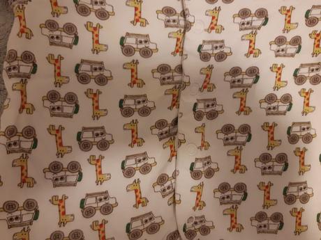 Body s motivom zirafy a auta, mothercare,62