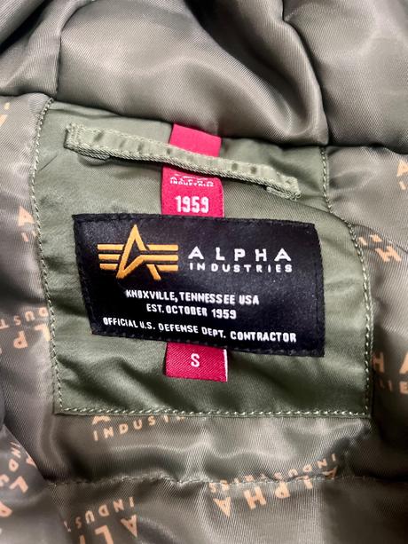 Alpha industries bombera, s