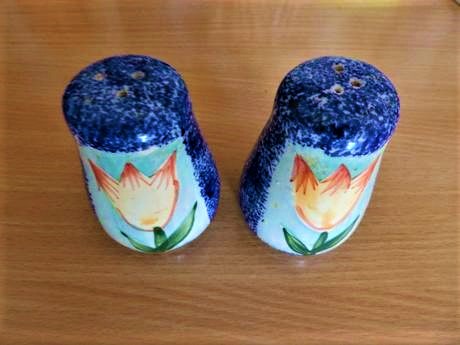 Porcelánové soľničky,