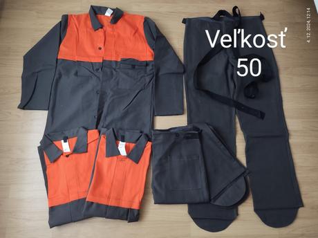 Nové zváračské montérky 50, 50