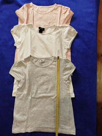 Jednofarebné tričká, h&m,122