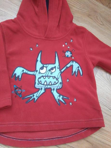 Mikinka teplá-3x oblečená, next,80