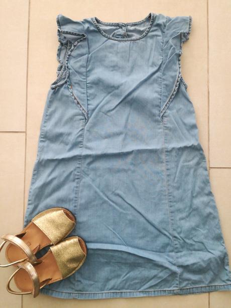 Saty, denim,140