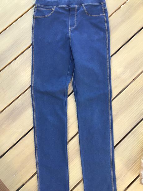 Modre jegginsy zara 140cm, zara,140