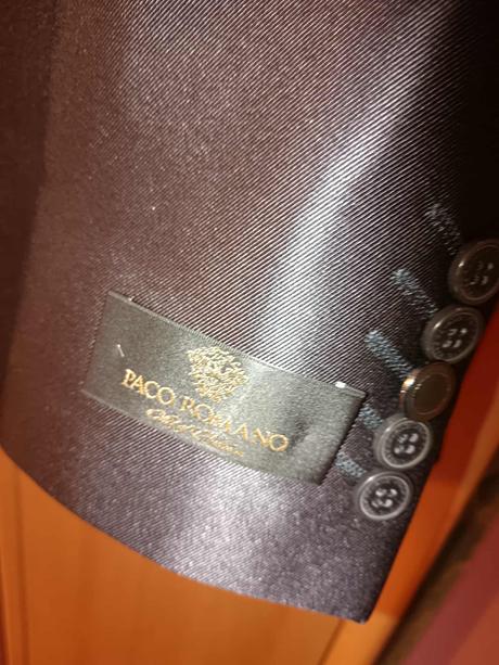 Paco romano nový kašmírový komplet sako+nohavice, <50