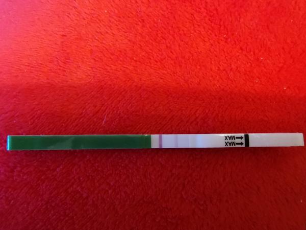 Stmavne slabá čiarka na ovulačnom teste?