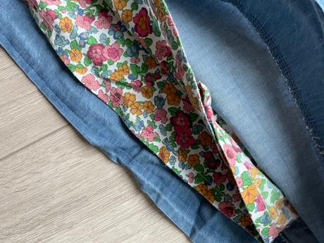 Riflové šaty od boden, mini boden,128