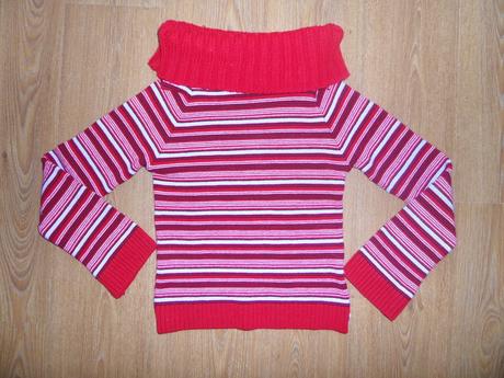 Pulóver s pásikmi, m