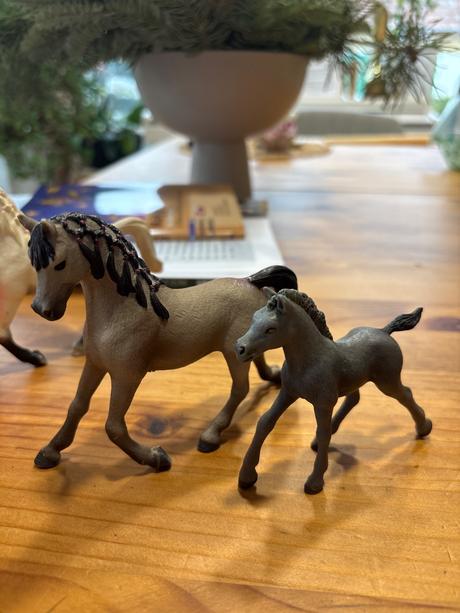 Schleich kone a zvieratká,