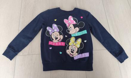 Predám dievčenskú mikinu, disney,128