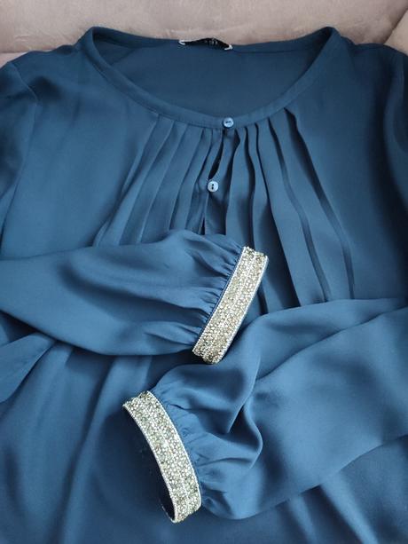 Blúzka s ozdobnými rukávmi, orsay,34