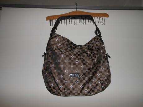 Veľká crossbody kabelka ders látková, 