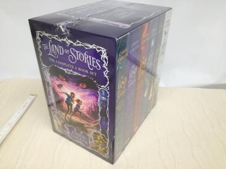 Chris colfer the land of stories set x6,