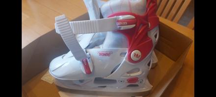 Nastaviteľné dievčenské korčule na ľad, v. 33-36, 