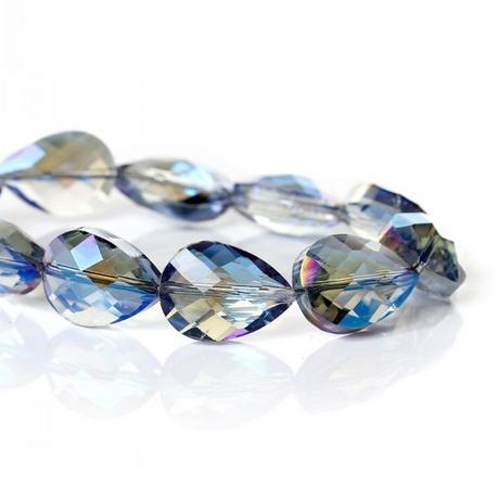 Korálka slzička 18x13 mm, 