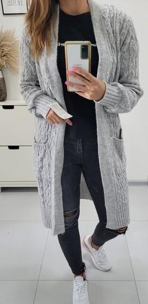 Dámsky dlhý sveter, l / m / xl