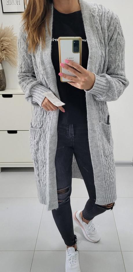 Dámsky dlhý sveter, l / m / xl