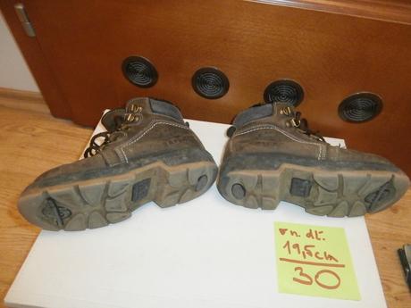 Zateplené topánky č.30, zimné topánky šnurovacie, 30