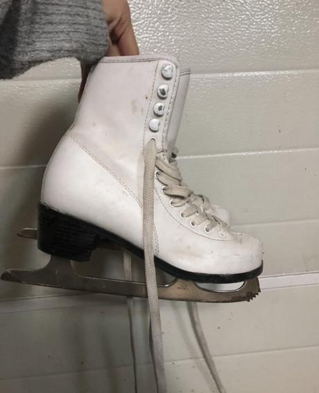 Biele ľadové korčule, botas,35