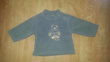 Flisová mikina vhodná pre chlapcov aj dievčatká., 62