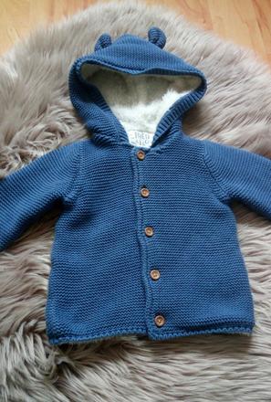 Huňatý svetrík s uškami f&f - 80, f&f,80