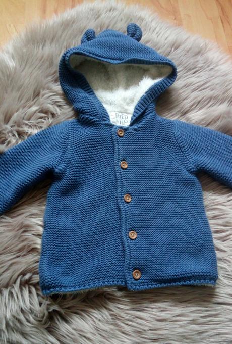 Huňatý svetrík s uškami f&f - 80, f&f,80