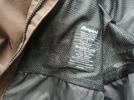 Nórska hnedá lyžiarska bunda bergans vs, s